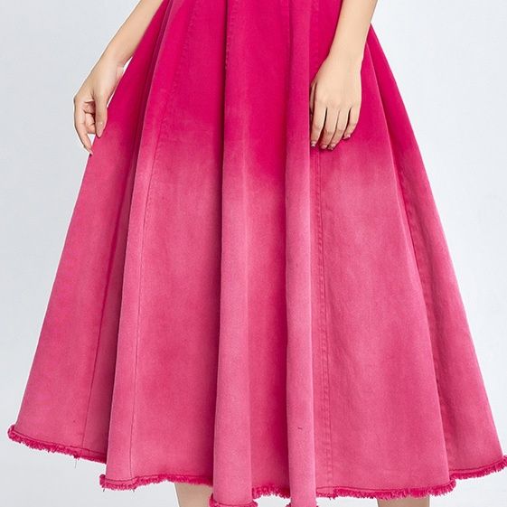 社交ダンス パフスリーブグラデーション社交ダンスドレス