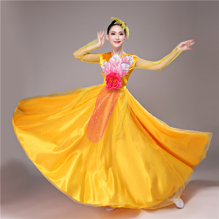 社交 ダンス ドレス 花舞華麗 モダンドレス