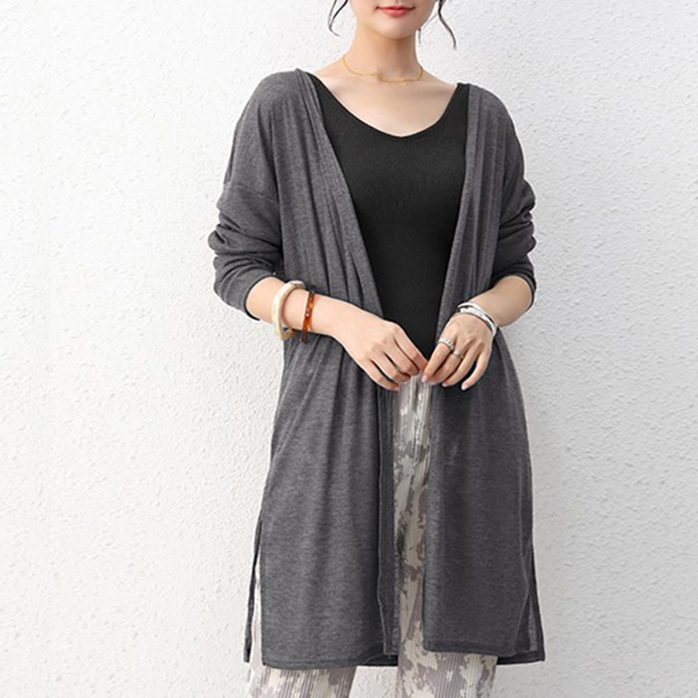 デート服 夏のデート用 薄手ロングカーディガン