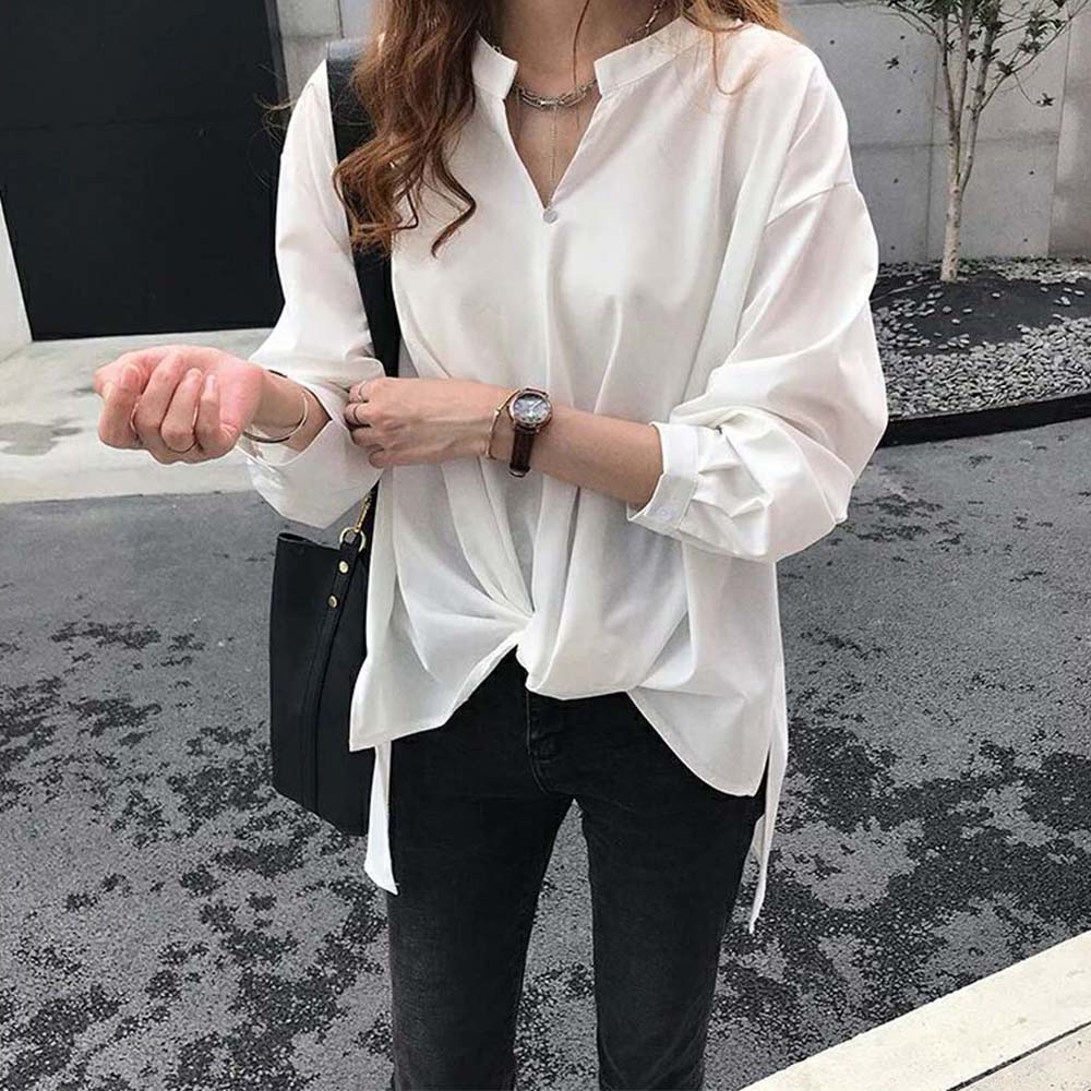 デート服 夏のデート向け スキッパーブラウス 大きいサイズ