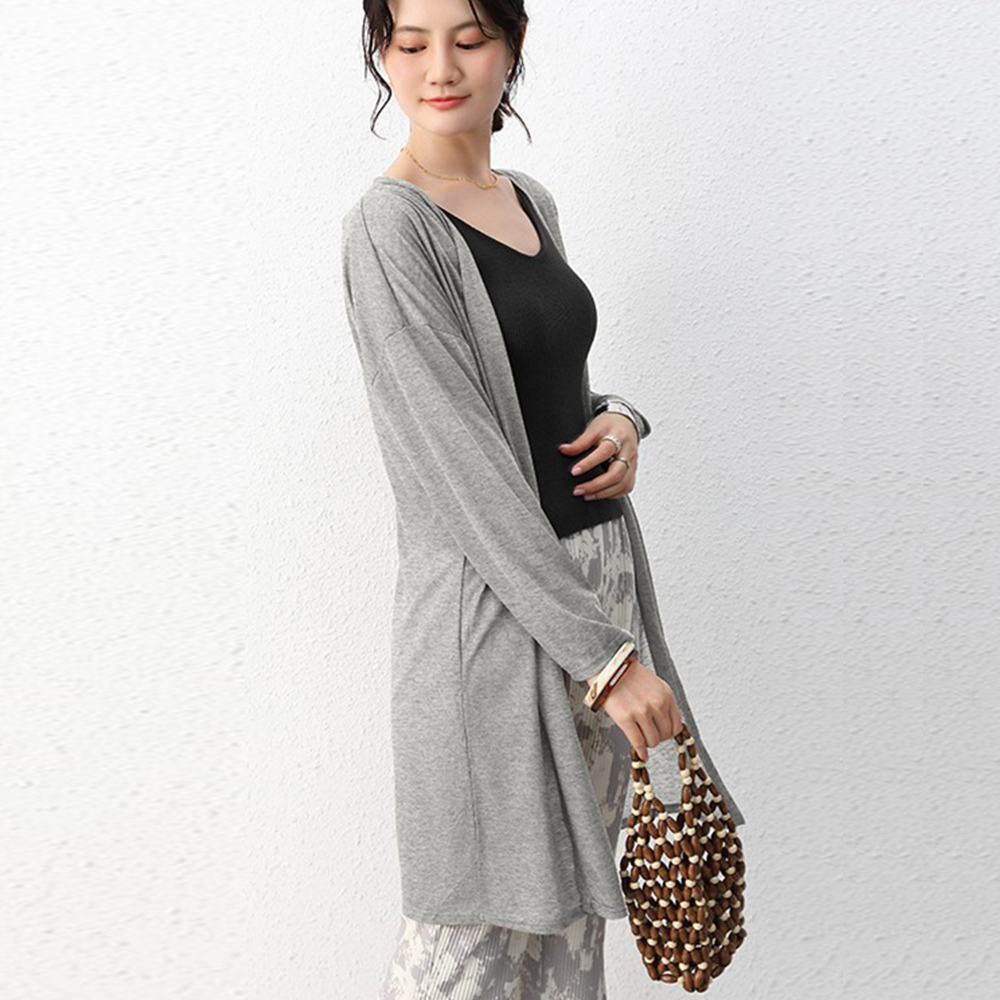 デート服 夏のデート用 薄手ロングカーディガン