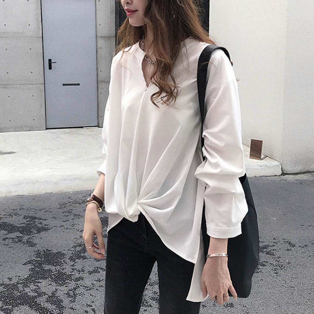デート服 夏のデート向け スキッパーブラウス 大きいサイズ
