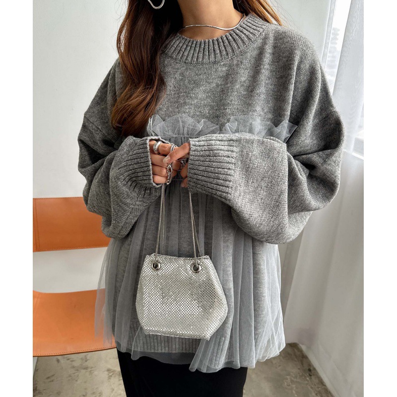 デート服 冬のデートに最適な韓国風ニットセーター 3色