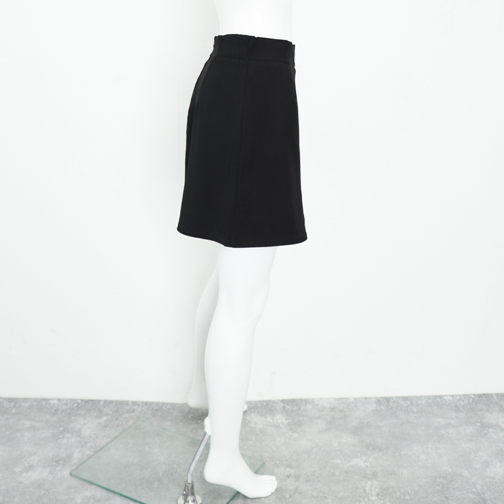 デート服 スリット入りミニスカート キュロット 韓国風