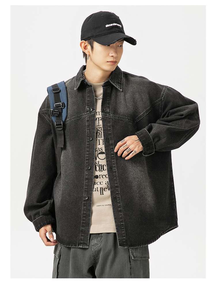 デニムシャツ オーバーサイズデニムジャケット