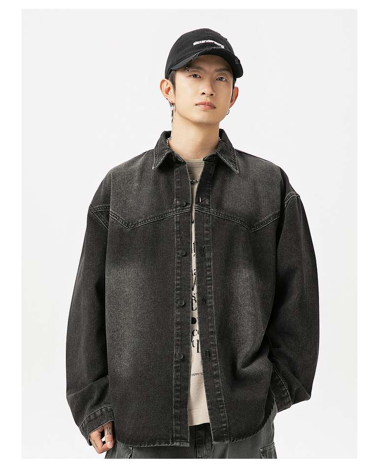 デニムシャツ オーバーサイズデニムジャケット