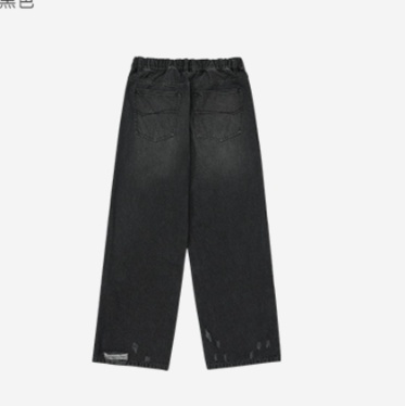 デニムセットアップ ゆったりシルエットデニム上下セット