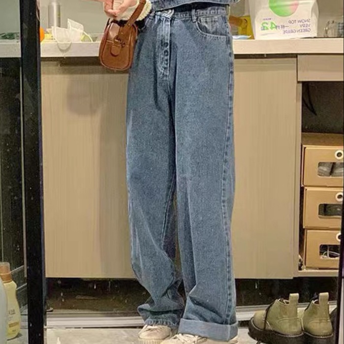 デニムセットアップ クロップドデニムビスチェセットアップ
