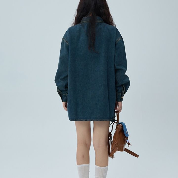 デニムセットアップ ゆったりシルエット デニムセットアップ