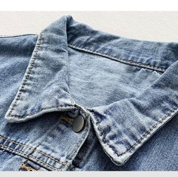 デニムセットアップ クラシックなカジュアルデニムセットアップ