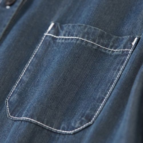 デニムセットアップ こなれ感ゆるシルエットデニムセット