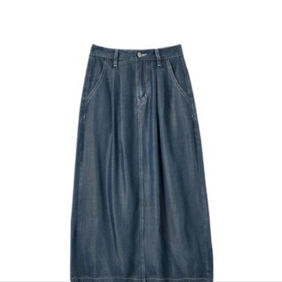 デニムセットアップ こなれ感ゆるシルエットデニムセット