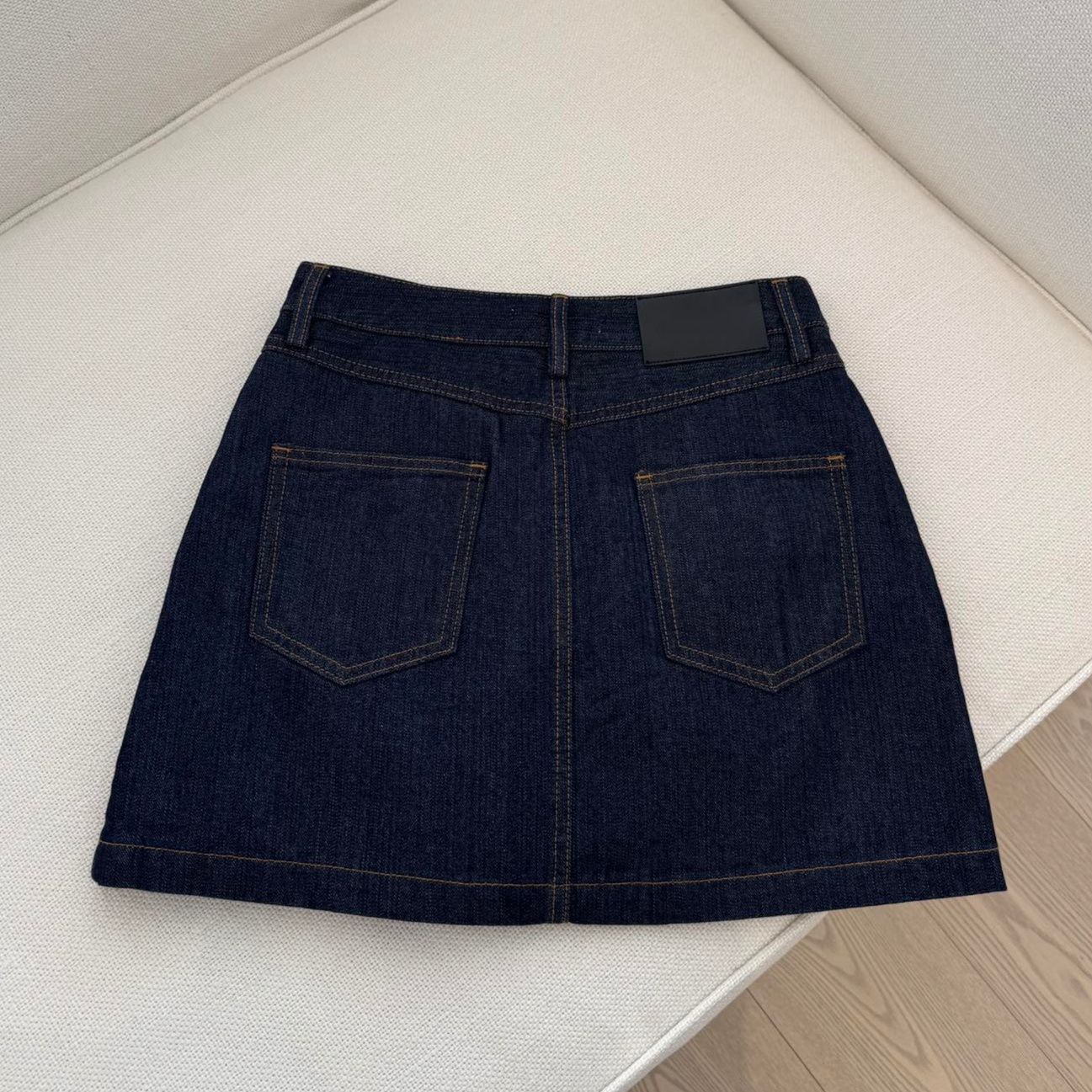 デニムセットアップ 洗練ミニスカートデニムセット