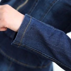 デニムセットアップ 立体縫製デニムスカートセット