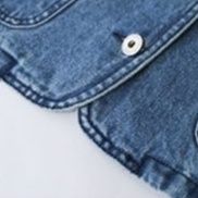 デニムセットアップ シンプル上質ジャケット＆スカート