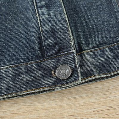 デニムセットアップ クラシカルジャケットスカートセット