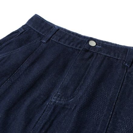 デニムセットアップ クラシカルロングスカートセット