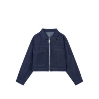 デニムセットアップ クラシカルロングスカートセット