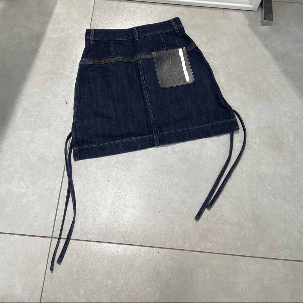 デニムセットアップ 金属プレート付きデニムセットアップ