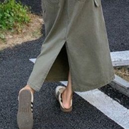 デニムセットアップ クラシカルミリタリーセットアップ