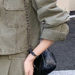 デニムセットアップ クラシカルミリタリーセットアップ