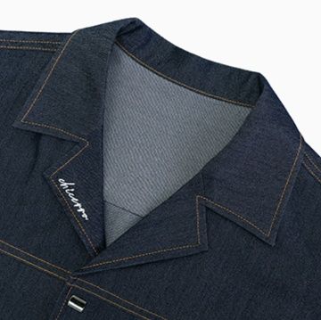 デニムセットアップ 半袖リラックスデニムセットアップ