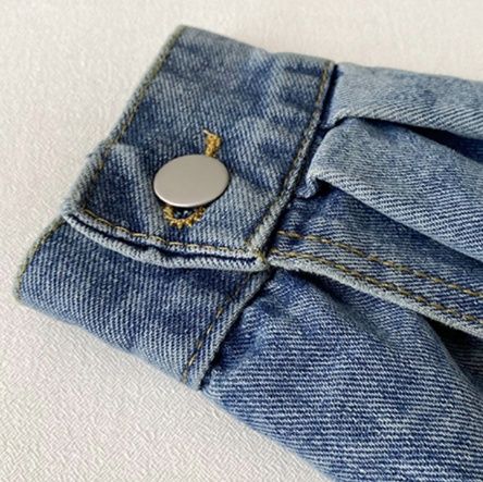 デニムセットアップ こなれ感ジャケット＆ミニスカート