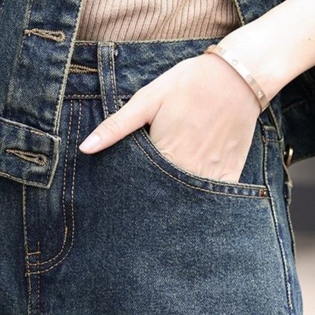 デニムセットアップ クラシカル ワイドデニム セットアップ