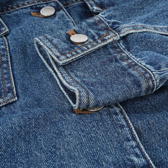 デニムセットアップ クラシックデニム上下セット