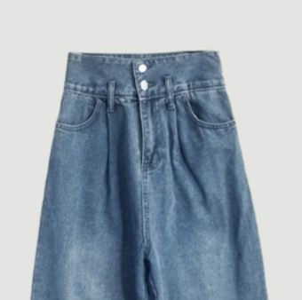 デニムセットアップ デニム素材 バスト切替 二点セット