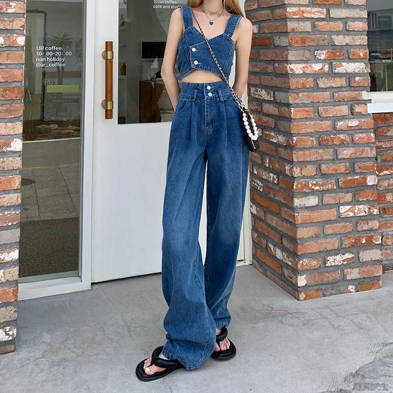 韓国風デニムビスチェセットアップで垢抜けスタイル！おすすめ10選