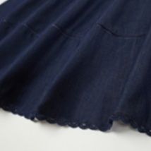 デニムセットアップ　ふんわりシルエット デニムセットアップ