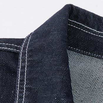 デニムセットアップ 上品シルエット クロップド丈デニムセット