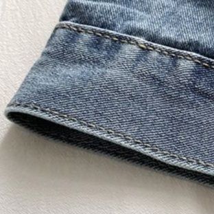 デニムセットアップ クラシックなカジュアルデニムセットアップ
