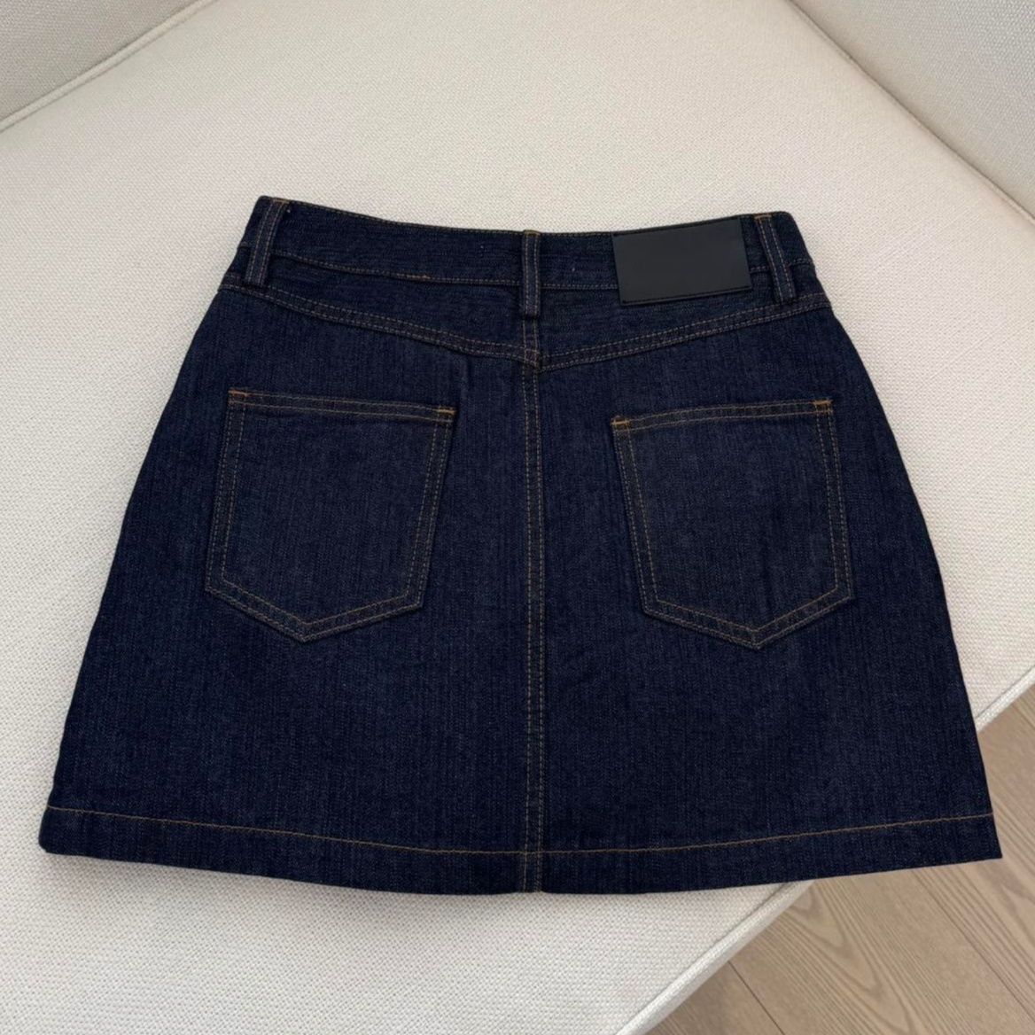 デニムセットアップ 洗練ミニスカートデニムセット