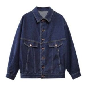 デニムセットアップ こなれ感ある裾切りっぱなしセット
