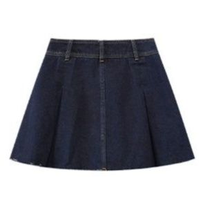 デニムセットアップ こなれ感ある裾切りっぱなしセット