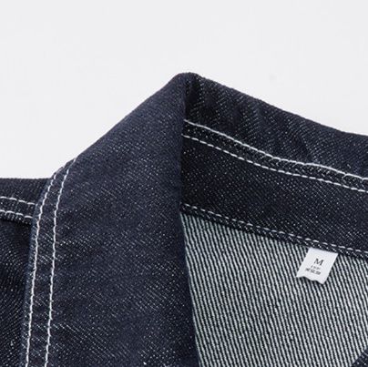 デニムセットアップ クロップド丈ジャケット×ミニスカート