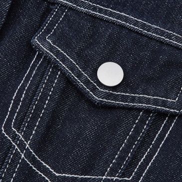 デニムセットアップ クロップド丈ジャケット×ミニスカート