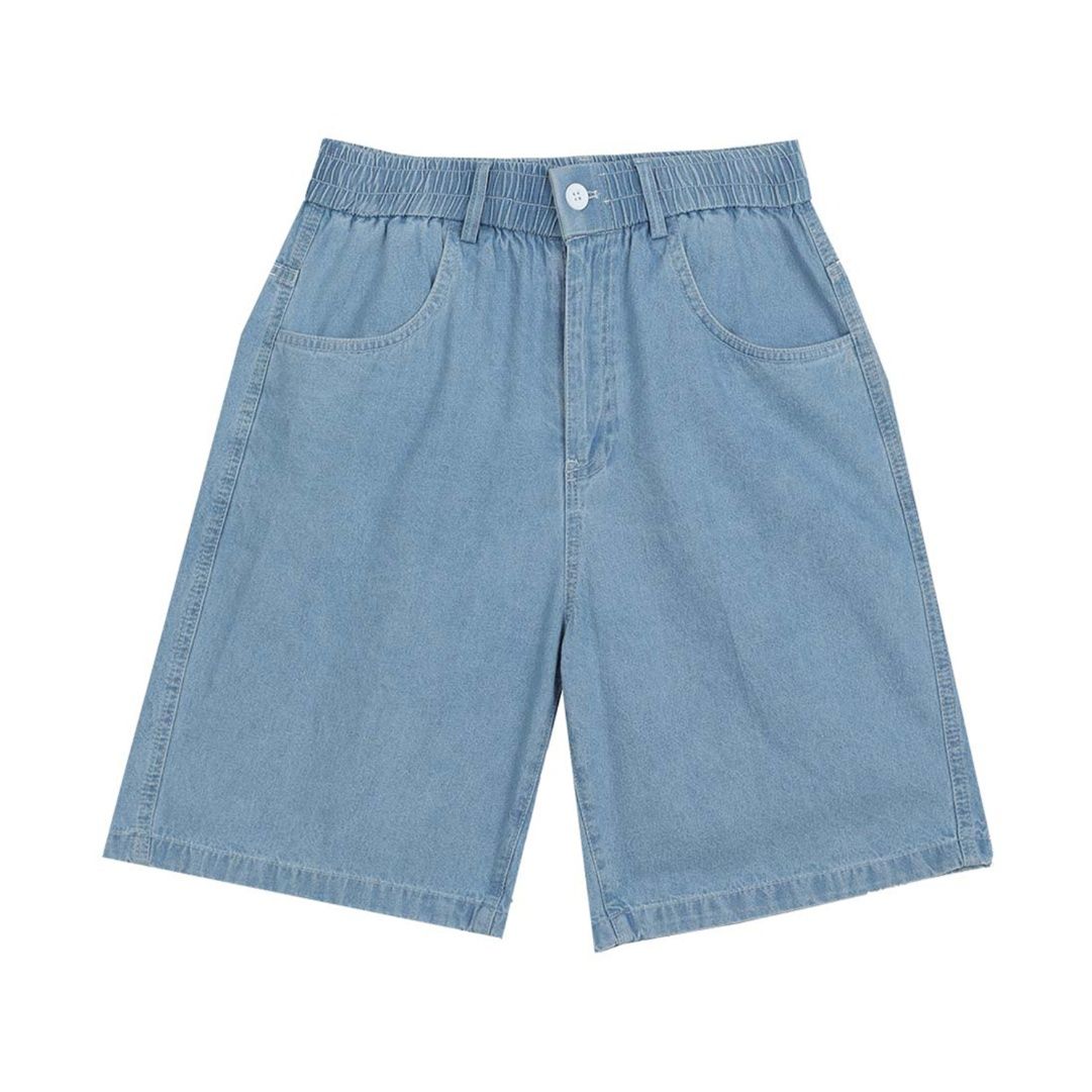 デニムセットアップ こだわり半袖デニムセットアップ