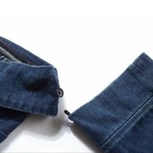 デニムセットアップ 肩だし美人のミニスカセット