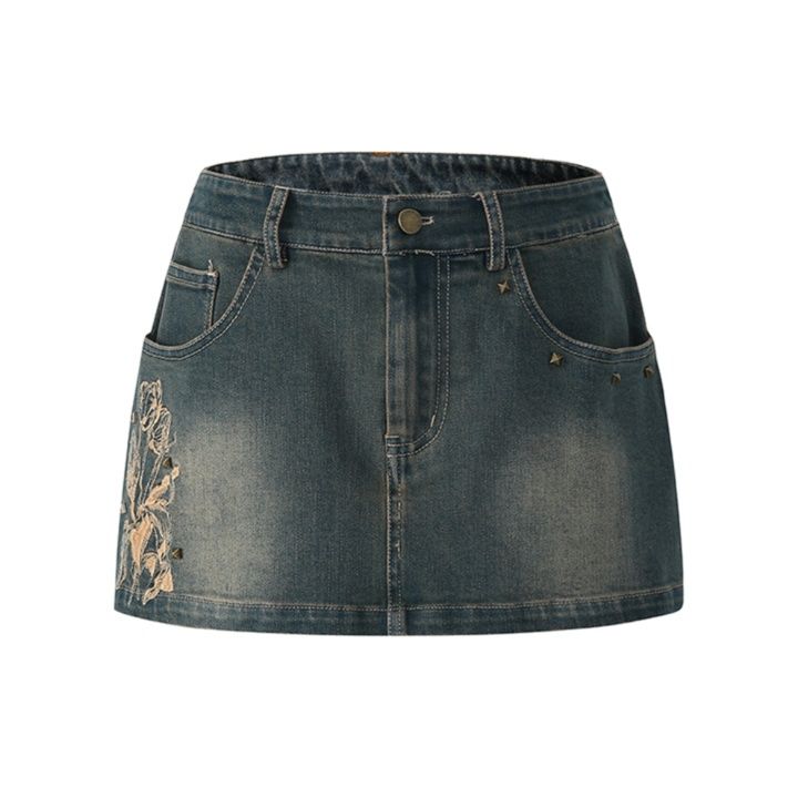 デニムセットアップ コンパクトフォルムデニムセット