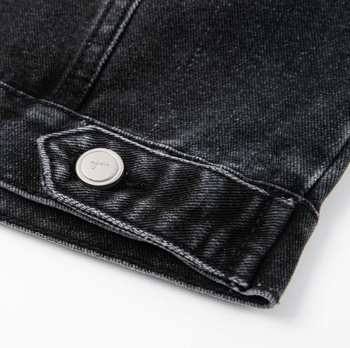 デニムセットアップ クラシカルジャケットスカートセット