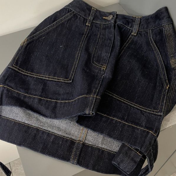 デニムセットアップ クラシカルリボンデニムセット