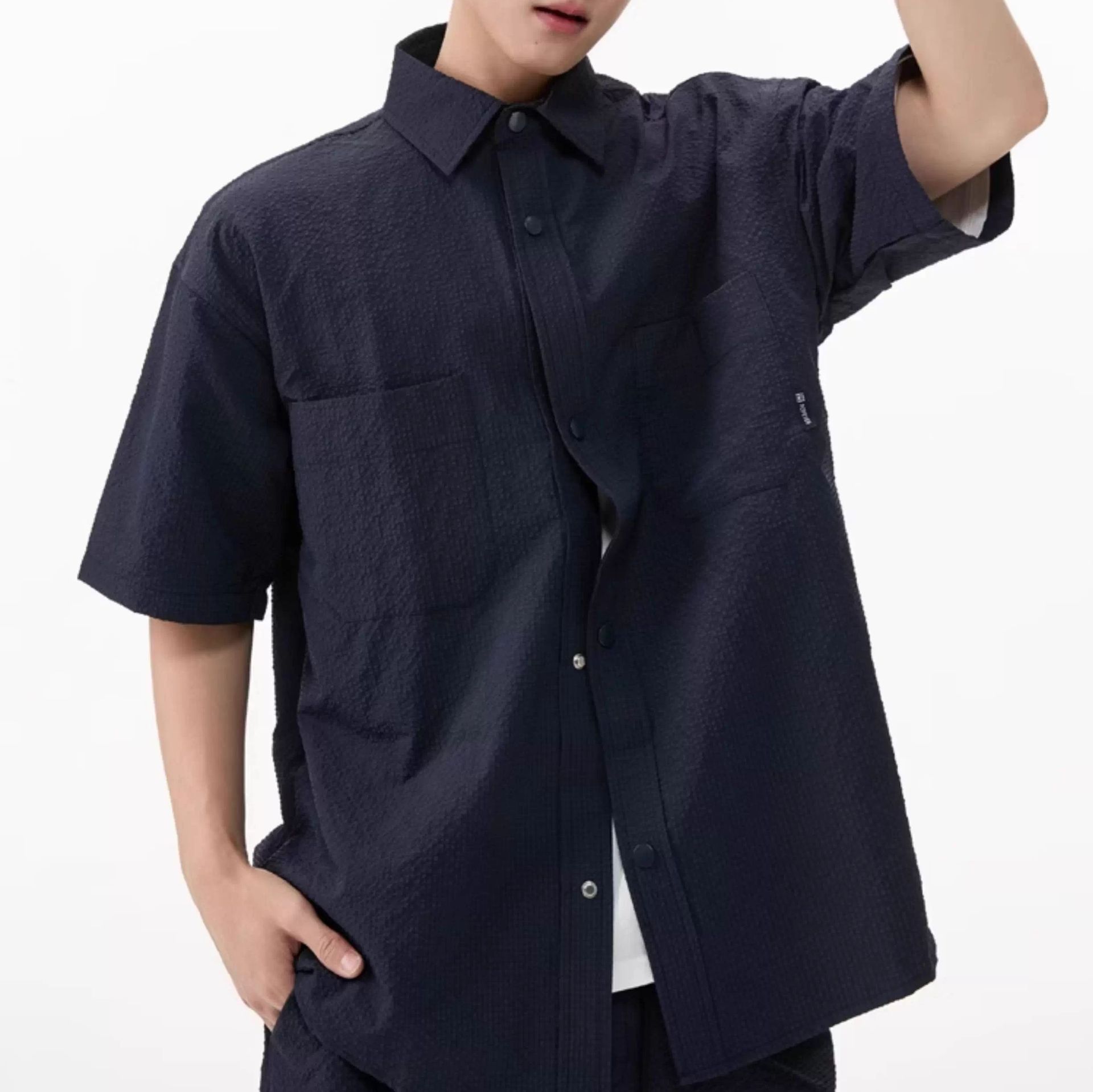 デニムセットアップ サマーユーティリティ 半袖セット