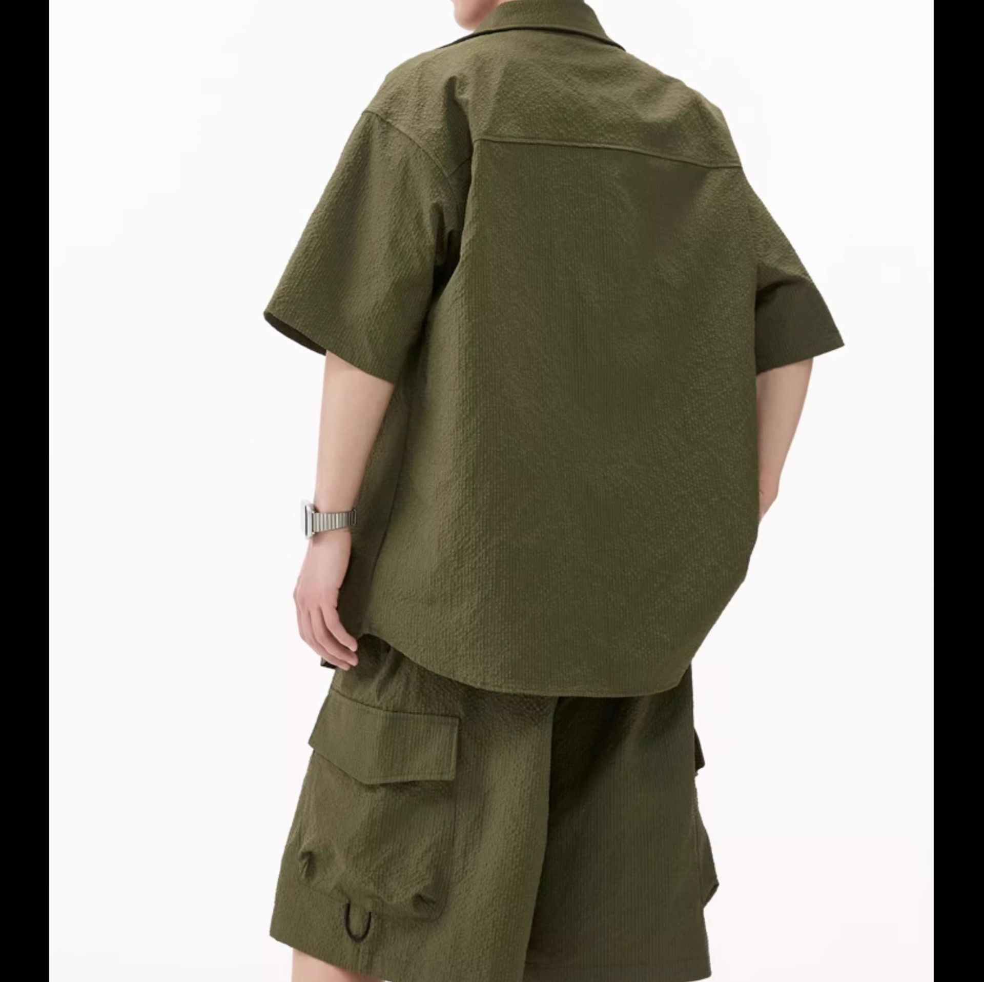 デニムセットアップ サマーユーティリティ 半袖セット