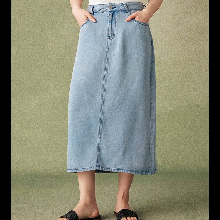 デニムセットアップ ゆったりリラックスデニムセット