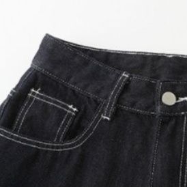 デニムセットアップ ワイドシルエット ジージャン セットアップ