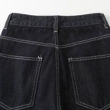 デニムセットアップ ワイドシルエット ジージャン セットアップ