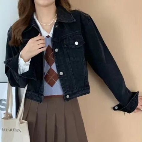 デニムセットアップ デニムジャケットロングスカート二点セット